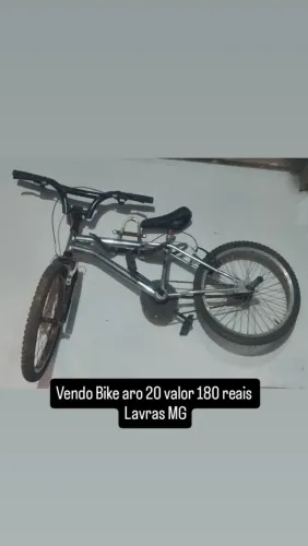 Bicicleta cromada aro 20