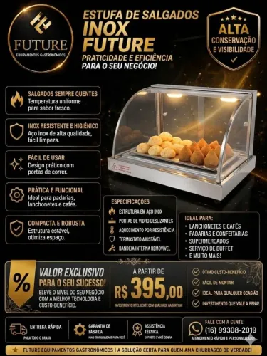 Estufa de salgados
