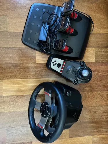 Volante G27 completo (volante+pedais+câmbio)