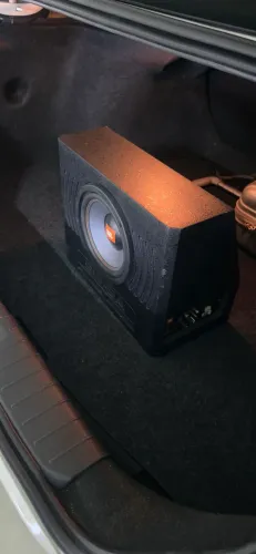 Caixa Amplificada JBL SW-8A Subwoofer Ativo 8" - Excelente Estado (Som Original/RCA)