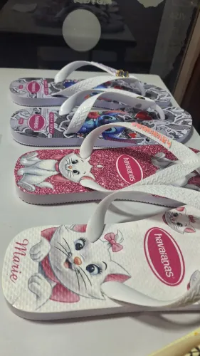 Chinelos personalizados