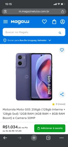 R$ 500 pra voar logo, aparelho zero !