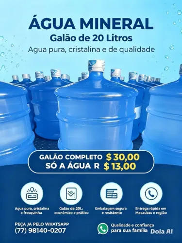 Água mineral 