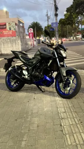 YAMAHA MT-03 2018/2019 - CINZA - EMPLACAMENTO E TRANSFERÊNCIA GRÁTIS - R$ 19.990,00
