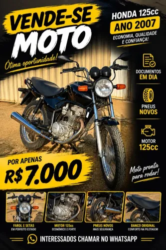 Moto cg 125 nova 