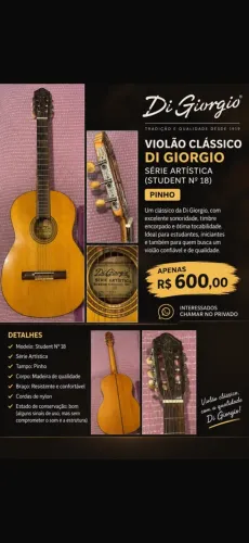 VIOLÃO clássico di giorgio
