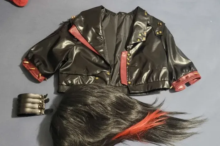 Vi Arcane - Cosplay Jaqueta Pit Fighter/emo Vi - Tam. M (Usado)