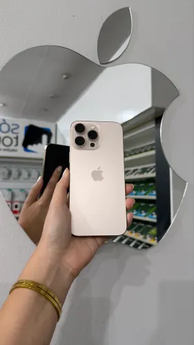 16 PRO MAX DESERT 256 GB SEMINOVO DISPONÍVEL