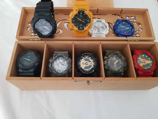Coleção de Relógios Gshock GA-100 / GA-110 / GA-120