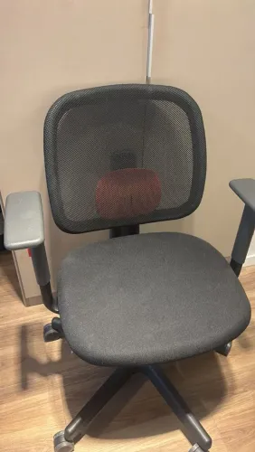 Cadeira ergonômica Flexform Dot Graphite N Red