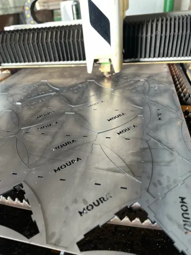 Maquina de corte a laser para metal 1500w 