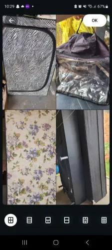 Cama, bag e sapateira