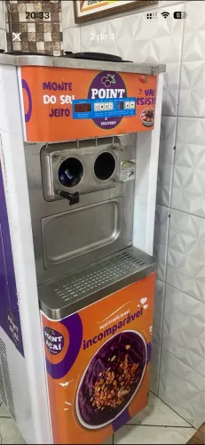 Máquina de sorvete ou  açai  Expresso 8260P-YK com Conservação Noturna 60 litros