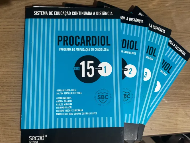 Vendo livros Procardiol - Secad Artmed