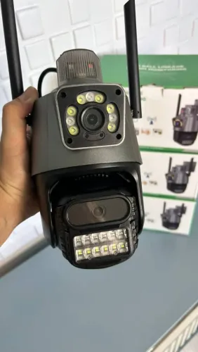 Camera de segurança WI-FI dupla