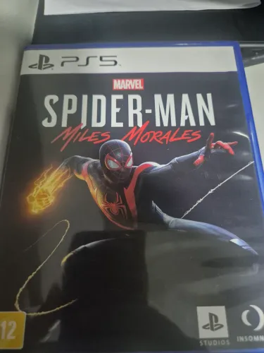 Jogo PS5 Homem Miles Morales (midia fisica)