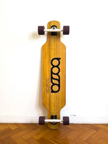Longboard Bossa Completo - Setup Premium (Paris + Orangatang)