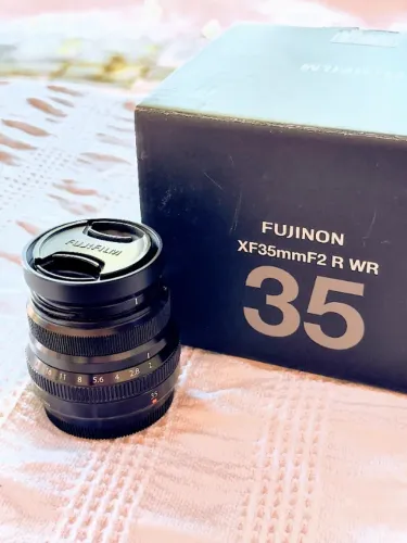 Lente Fujifilm Xf 35mm F2 R Wr - Made In Japan