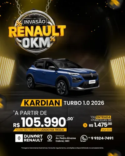 Renault Kardian Evolut. Flex 1.0 TB 12V 5P Aut. 2026