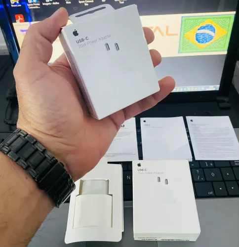 Carregador original Apple TIPO-C 20W