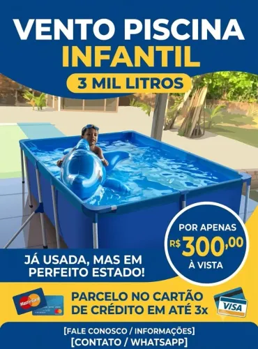 Piscina super divertida 