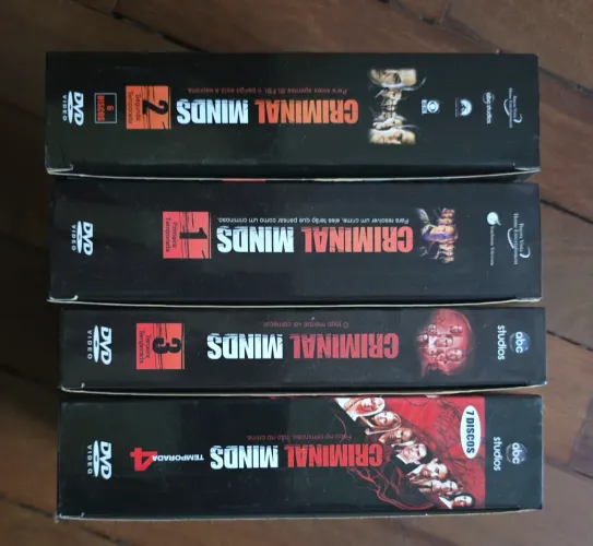 Criminal Minds Serie BOX DVD, Temporada 1, 2 , 3 4