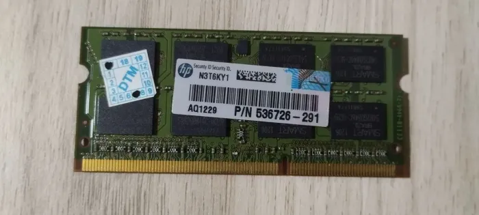 Memória para notebook 2gb e 4gb