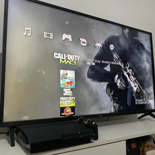Ps3 Completo com Jogos/Entrego e Ac cartão