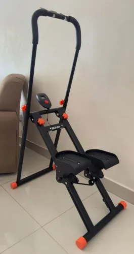 Simulador de Escada Dobrável NOVO - Exercício para Pernas e Glúteos