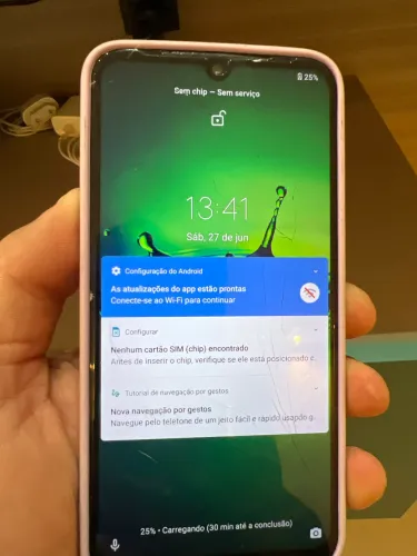 Celular moto g 8 Plus + chip vivo virgem