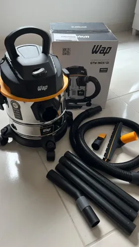 Aspirador de Pó e Água Aspirador de Pó e Água WAP GTW INOX 12i - Potência e Eficiência