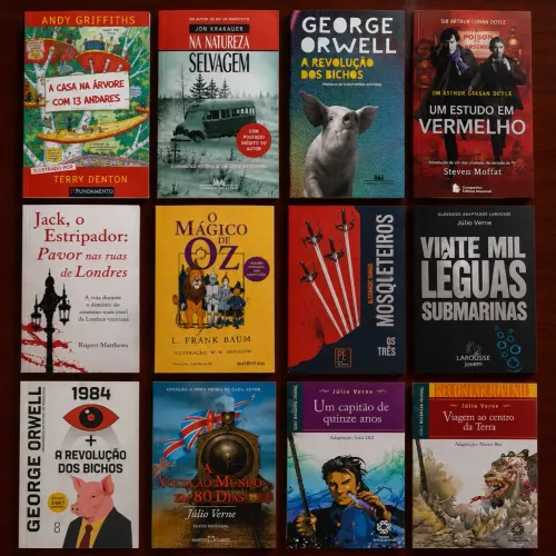 12 livros diversos