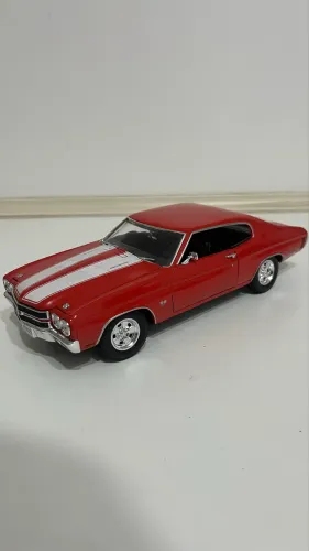 Miniatura Chevy Chevelle SS454 1:18 Welly Rara