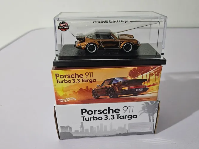 Hotwheels Porsche 911 Turbo 3.3 Targa Rlc 2026 1/64