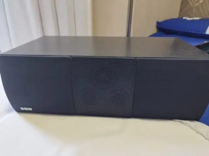 B&W DM600 Caixa Central para Home Theater - Alta Qualidade