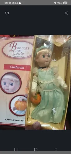Cinderela porcelana