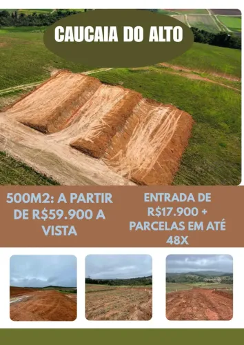 500m² para transformar sua vida em Caucaia do Alto