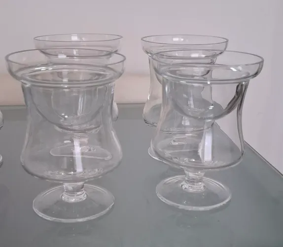 Taças para coquetel de camarão 