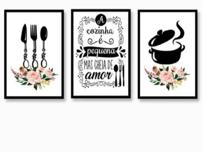 PLCAS DECORATIVAS PARA COZINHA