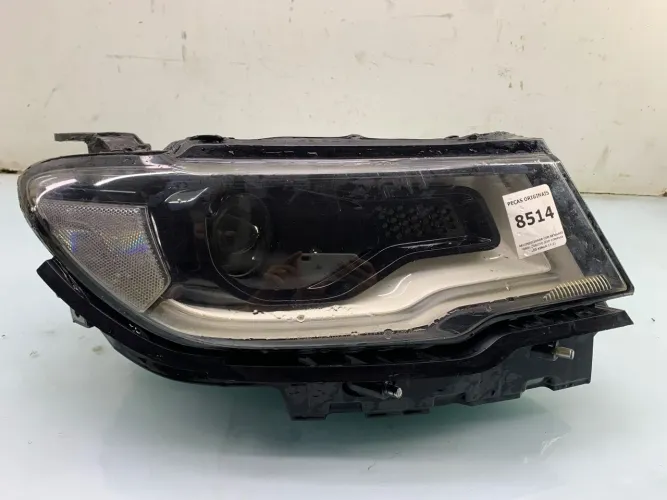 *RECONDICIONAR COM DETALHES Farol Direito JEEP Compass Led Xenon 17/21