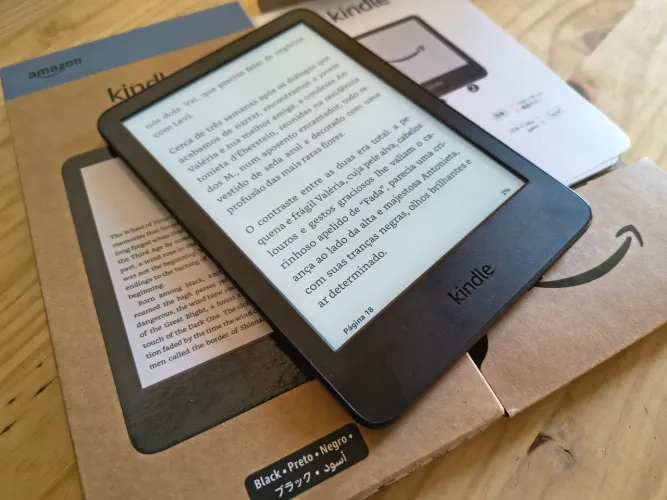 Kindle 11° geração modelo 2024 com caixa