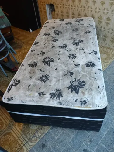 Cama box solteiro conjugada, cama com colchão acoplada completa direto da fabrica !!