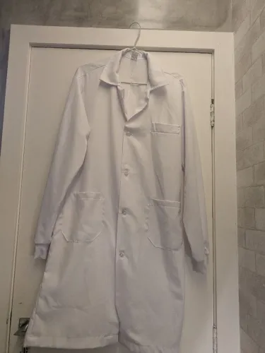 Jaleco Branco Tamanho M
