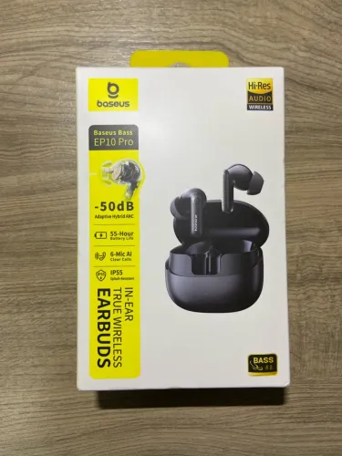 FONE SEM FIO BASEUS EP10 PRO ? NOVO E LACRADO