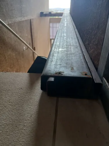2 Vigas Métalicas 6m x 0.12 x 0.5