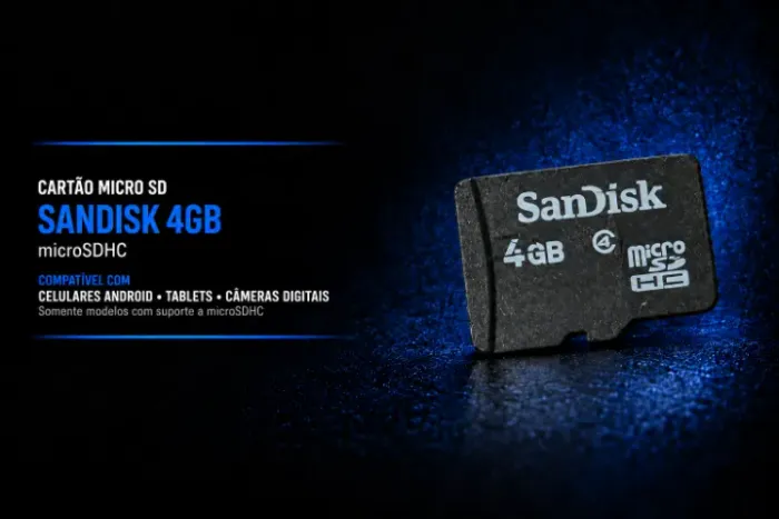 cartao de memoria 4gb