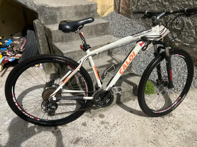 Bike bicicleta Caloi Shimano aro 29 quadro 19 alumínio 