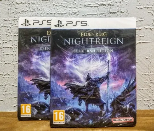 Elden Ring Nightreign Seekers Edition Steelbook Ps5 Lacrado (Aceitamos seu jogo usado com
