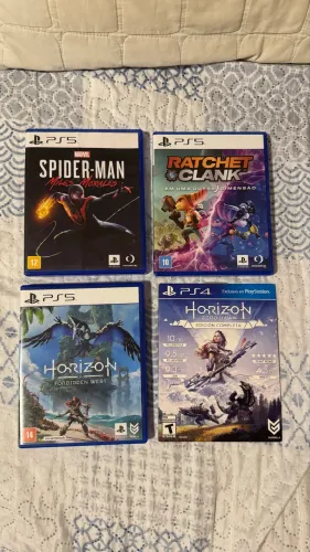 Jogos de ps5 e ps4