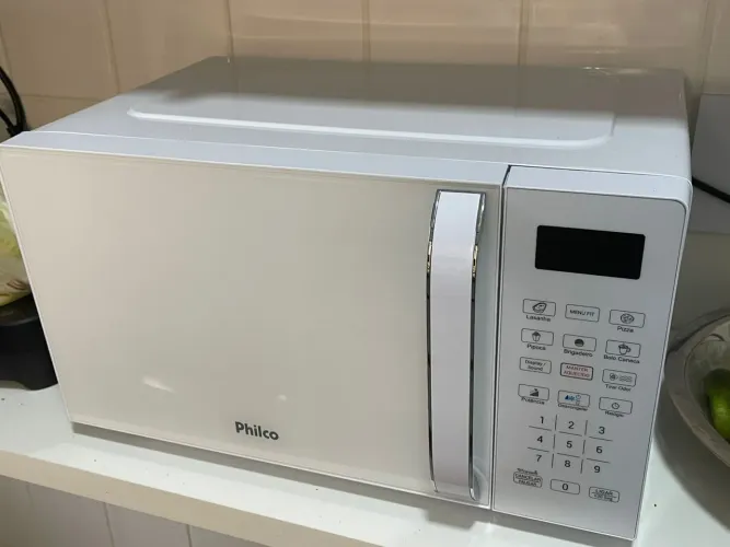 Micro-ondas Philco 20l Branco 110v - NOVO
